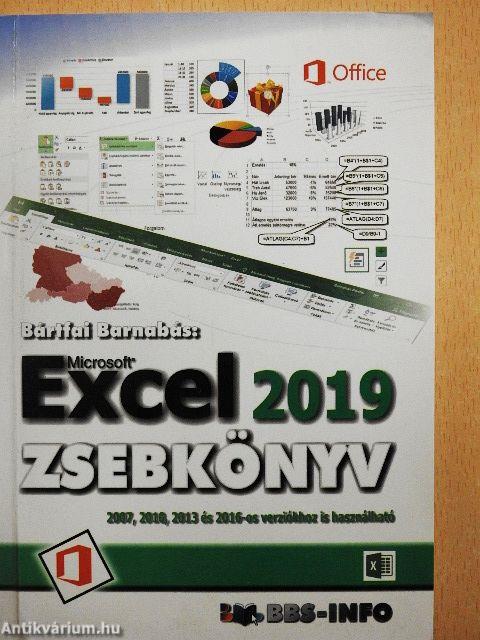 Microsoft Excel 2019 zsebkönyv 
