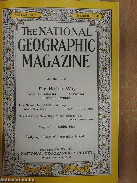 The National Geographic Magazine (vegyes számok) (5 db)