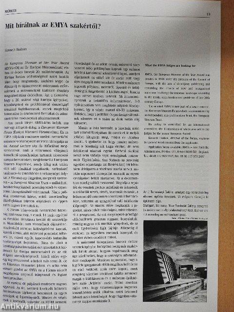 Magyar Múzeumok 1997. tavasz