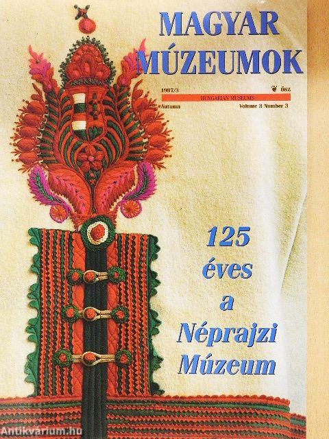 Magyar Múzeumok 1997. ősz