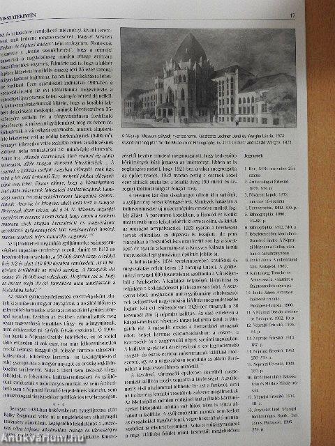 Magyar Múzeumok 1997. ősz