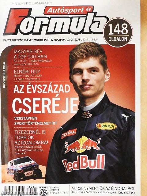 Autósport és Formula 2016. június