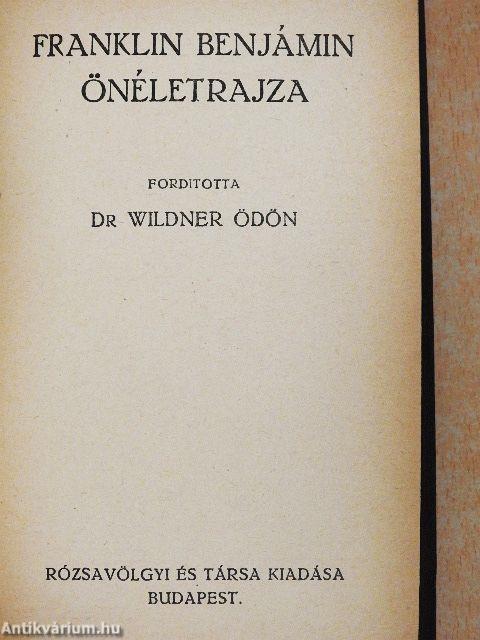 Franklin Benjámin önéletrajza