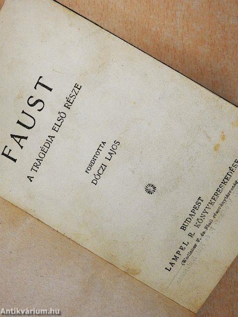 Faust I.