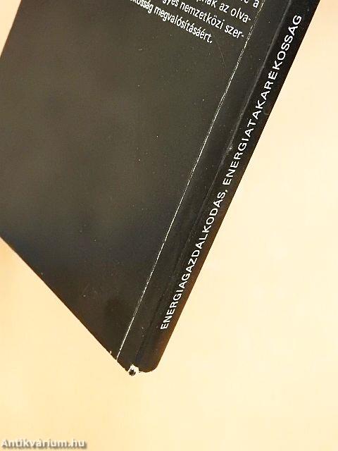 Energiagazdálkodás, energiatakarékosság