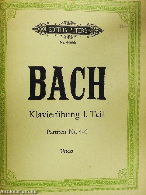 Klavierübung I. Teil Partiten Nr. 1-3/4-6