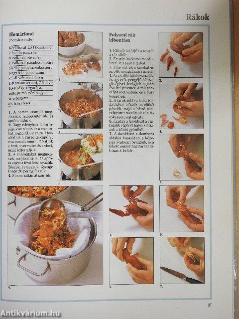 Halak, rákok és a tenger gyümölcsei