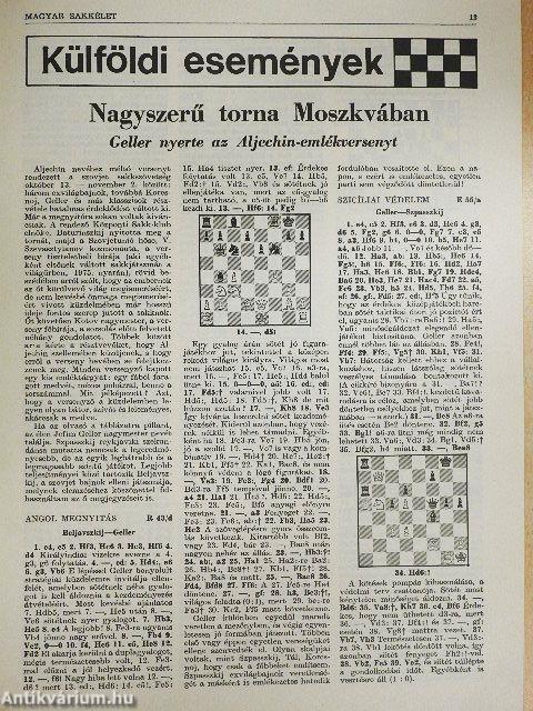 Magyar Sakkélet 1976. (nem teljes évfolyam)