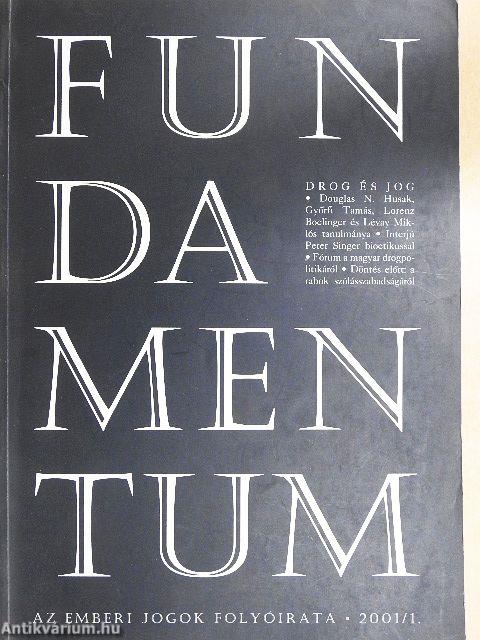 Fundamentum 2001/1.