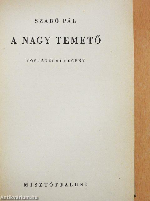A nagy temető