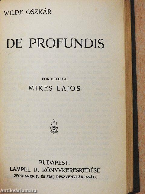 Salome/Három mese/Lady Windermere legyezője/A readingi fegyház balladája/De profundis