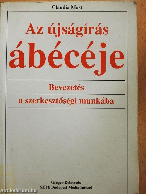 Az újságírás ábécéje
