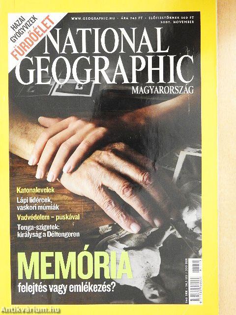 National Geographic Magyarország 2007. november