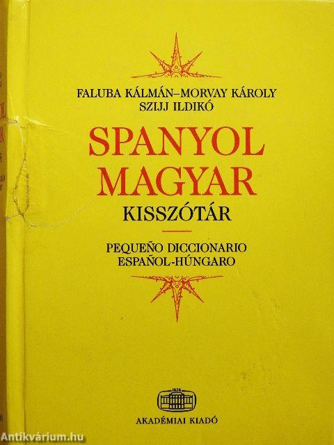 Spanyol-magyar kisszótár