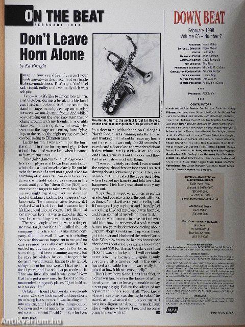 DownBeat 1998 (nem teljes évfolyam)