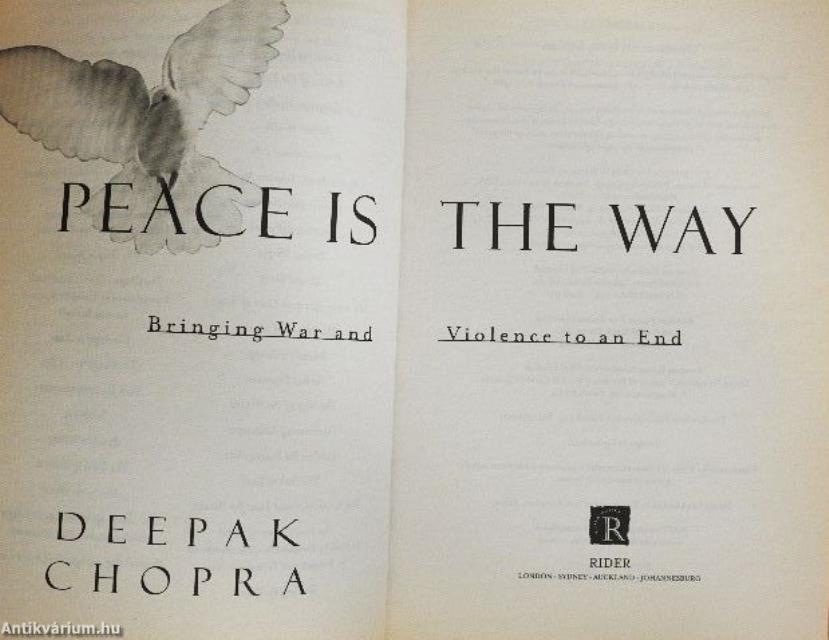 Peace is the Way