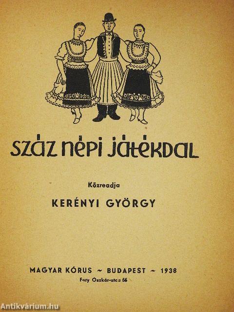 Száz népi játékdal