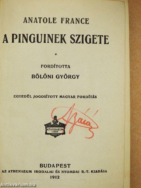 A pinguinek szigete