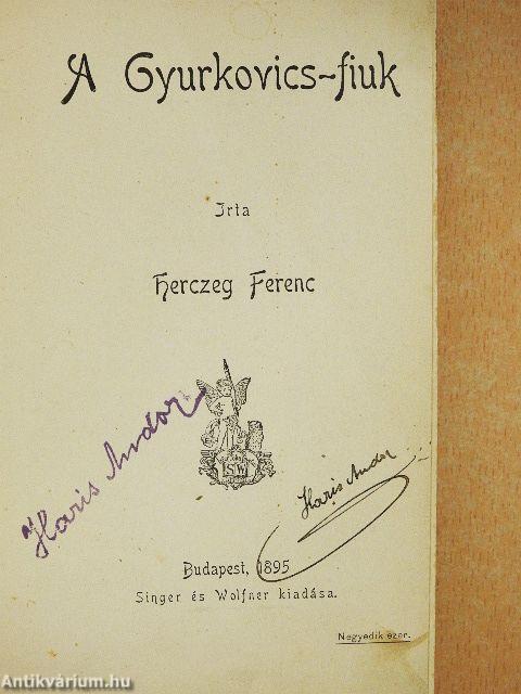 A Gyurkovics-fiuk