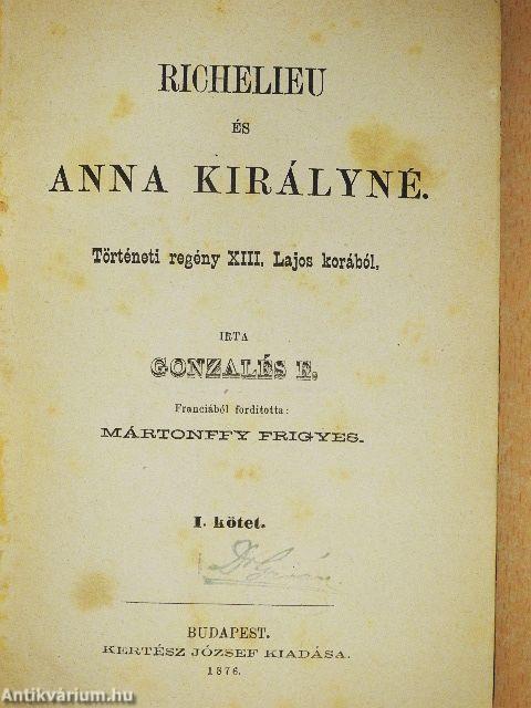 Richelieu és Anna királyné I-II.