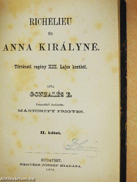 Richelieu és Anna királyné I-II.