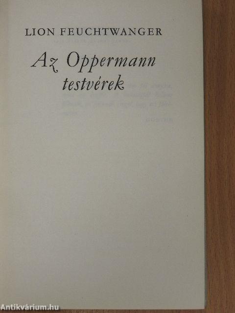 Az Oppermann testvérek