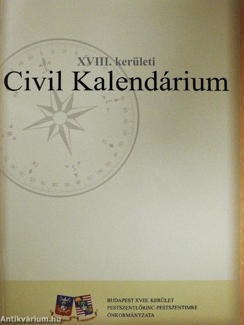 XVIII. kerületi Civil Kalendárium