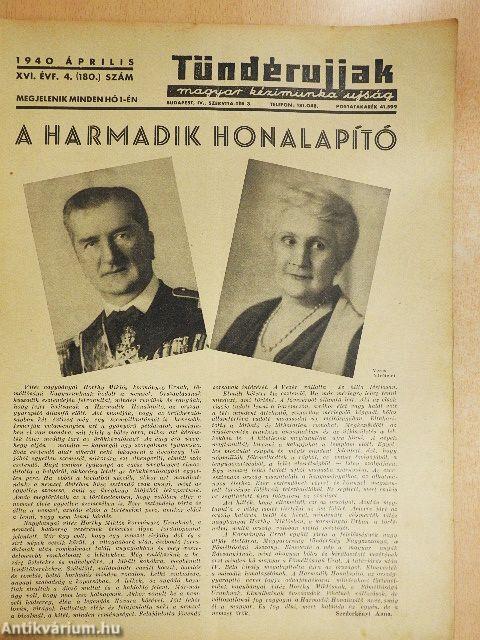 Tündérujjak 1940. április