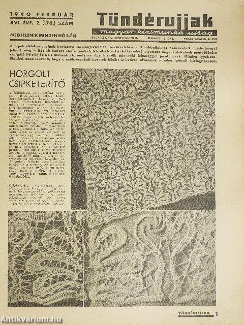 Tündérujjak 1940. február