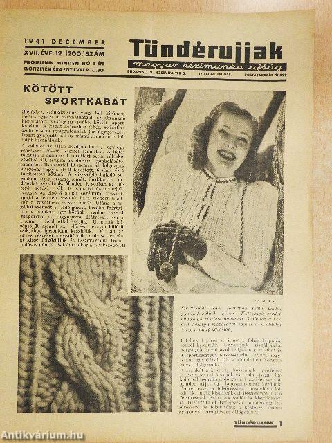 Tündérujjak 1941. december