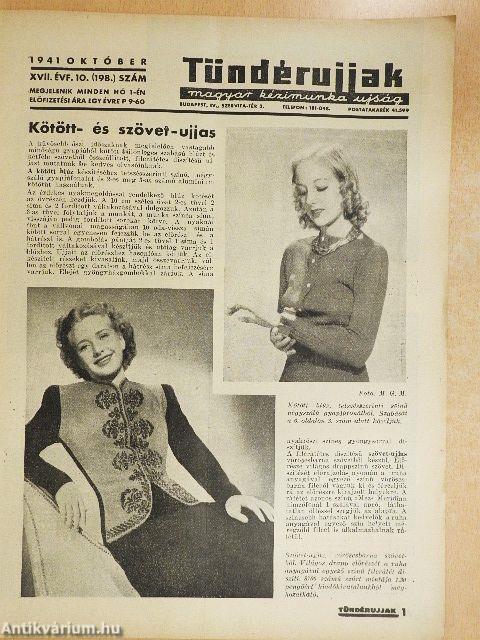 Tündérujjak 1941. október