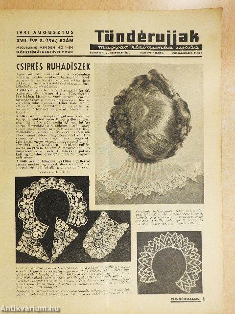 Tündérujjak 1941. augusztus