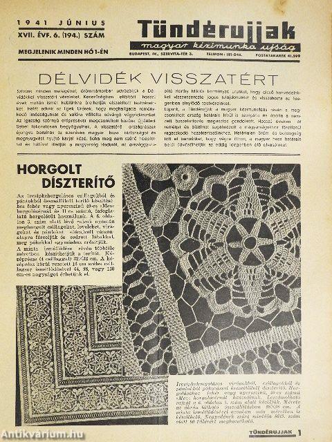 Tündérujjak 1941. június