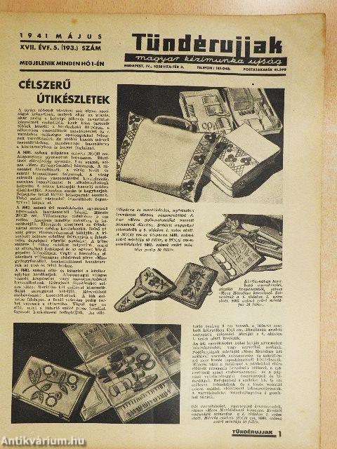 Tündérujjak 1941. május