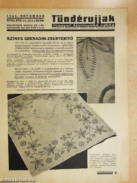 Tündérujjak 1942. november
