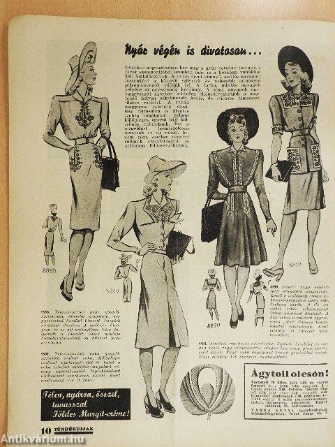 Tündérujjak 1942. augusztus