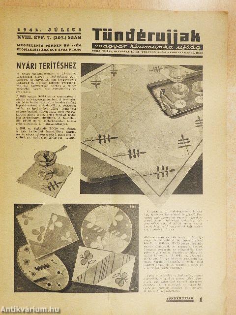 Tündérujjak 1942. július