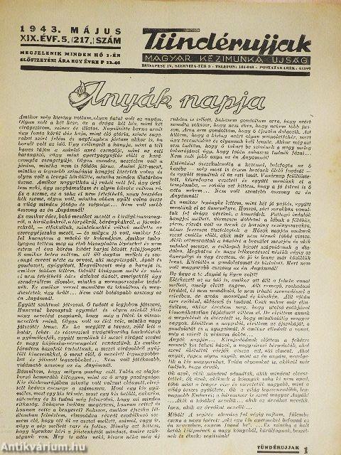 Tündérujjak 1943. május