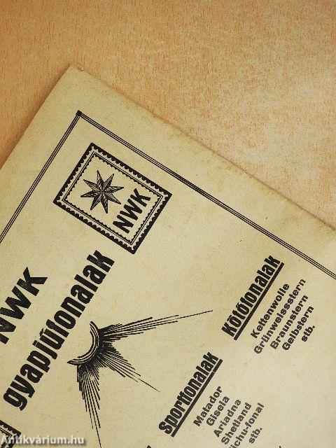 Tündérujjak 1930. szeptember