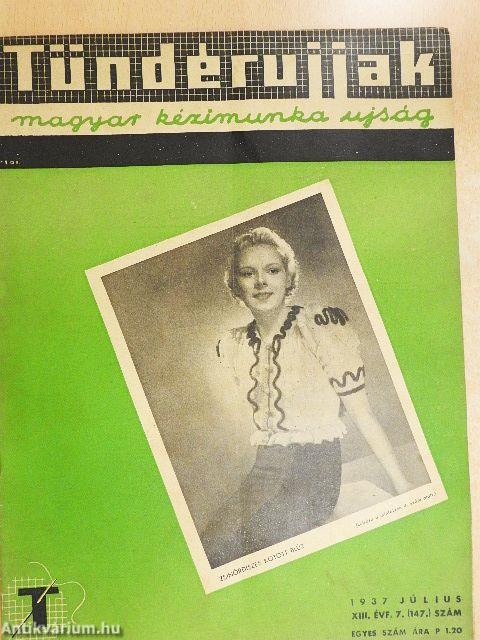 Tündérujjak 1937. július