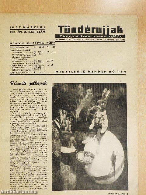 Tündérujjak 1937. március