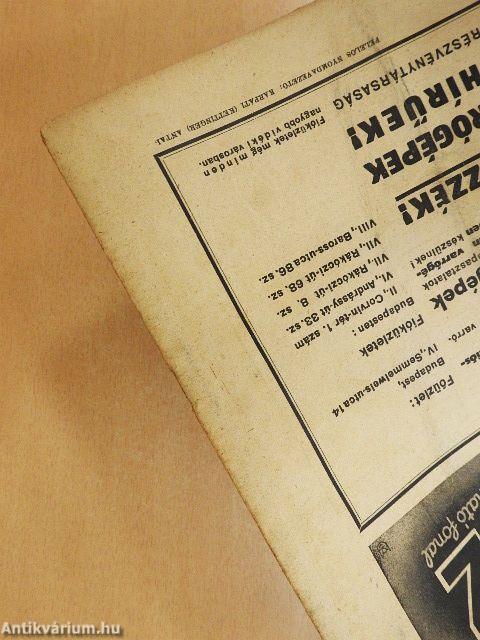 Tündérujjak 1937. március