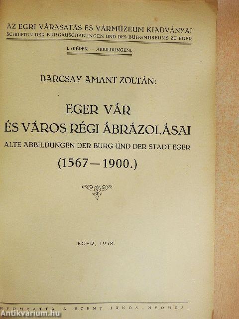 Eger vár és város régi ábrázolásai I-II.