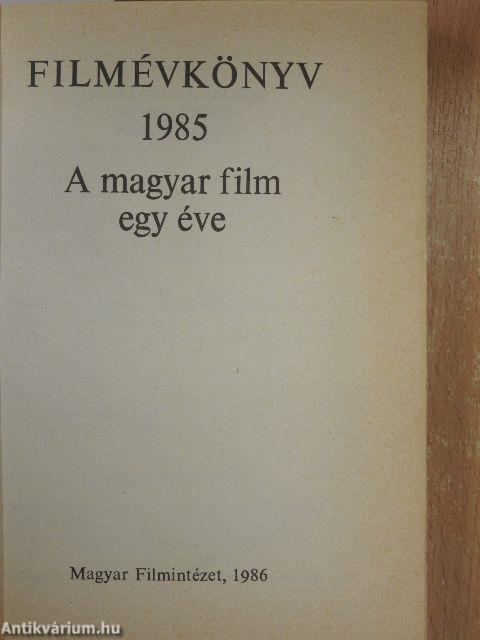 Filmévkönyv 1985 
