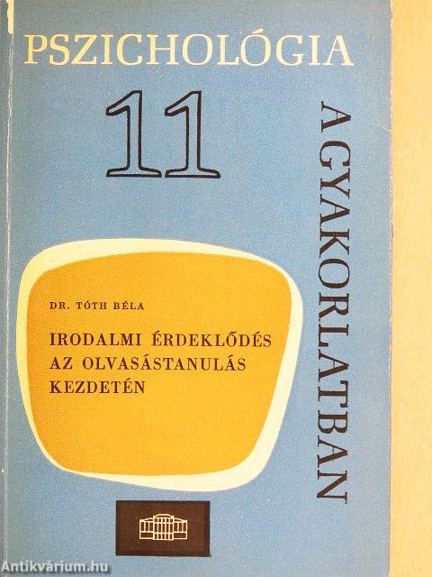Irodalmi érdeklődés az olvasástanulás kezdetén