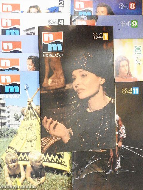 Nők Magazinja 1984. (nem teljes évfolyam)
