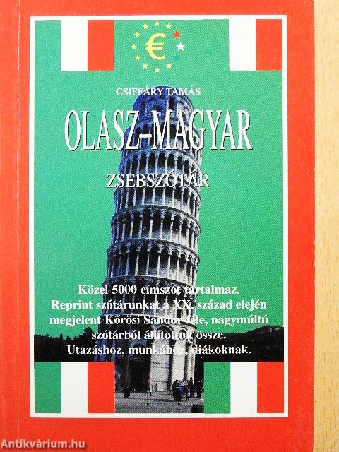 Olasz-magyar/magyar-olasz zsebszótár