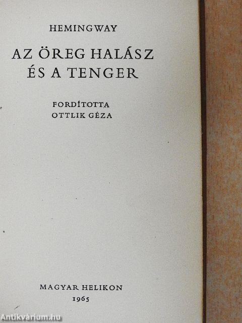 Az öreg halász és a tenger