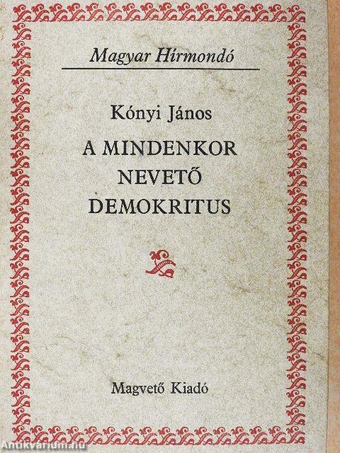 A mindenkor nevető Demokritus