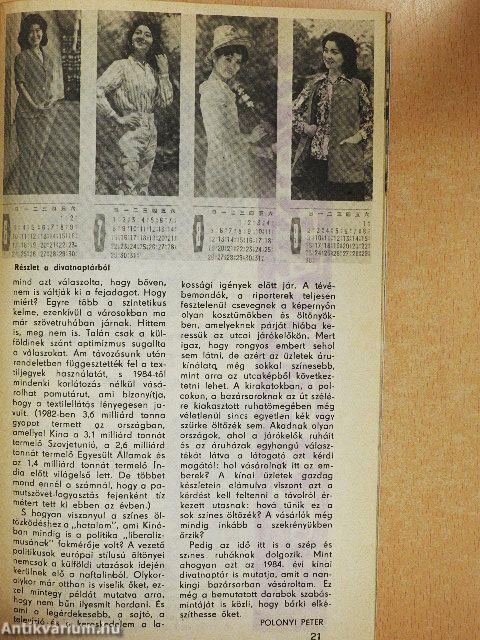 Nők Magazinja 1984. (nem teljes évfolyam)